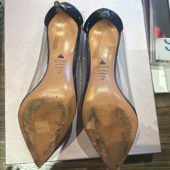 Schutz Black Heels - Picture 5 of 6